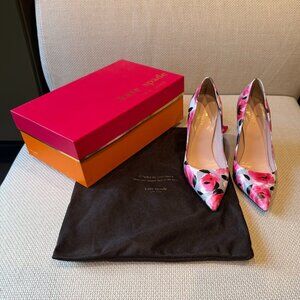 Kate Spade New York pointed-toe Heels - Floral (Size 6)